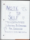 Cover of Gee Gador & Jessica Johnson: Note to Self