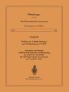 Cover of J. Bartels & W. Dieminger: Sonderheft Professor em. Dr. Walter Dieminger Zum 70. Geburtstag Am 7.7.1977