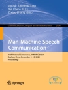 غلاف Xie Chen & Jia Jia: Man-Machine Speech Communication