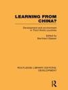 Capa do Bernhard Glaeser: Learning From China?