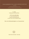 Cover of Udo Ludwig: Über die Sulfatbeständigkeit von Zementmörtel