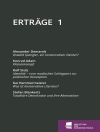 Обкладинка Alexander Demandt & Konrad Adam: Erträge