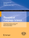 غلاف Xiaoyun Chen & Kun He: Theoretical Computer Science