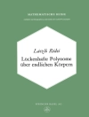 غلاف L. Redei: Lückenhafte Polynome über endlichen Körpern