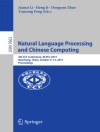Copertina di Yansong Feng & Heng Ji: Natural Language Processing and Chinese Computing