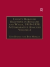 Cover of Sam Davies & Bob Morley: County Borough Elections in England and Wales, 1919-1938: A Comparative Analysis