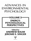 ปกของ A. Baum & J. E. Singer: Advances in Environmental Psychology