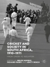 Cover of Bruce Murray & Richard Parry: Cricket and Society in South Africa, 1910–1971
