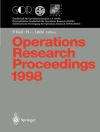 Cover of Peter Kall & Hans-Jakob Luthi: Operations Research Proceedings 1998