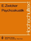 Cover of E. Zwicker: Psychoakustik
