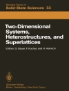 Обкладинка G. Bauer & H. Heinrich: Two-Dimensional Systems, Heterostructures, and Superlattices