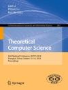 غلاف Kun He & Lian Li: Theoretical Computer Science