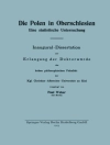 Cover of Paul Weber: Die Polen in Oberschlesien