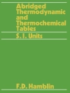 Cover of F. D. Hamblin: Abridged Thermodynamic and Thermochemical Tables