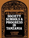 Sampul J. Cameron & W. A. Dodd: Society, Schools and Progress in Tanzania