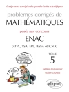 ปกของ Walter Damin: Problèmes corrigés de mathématiques posés aux concours ENAC (ATPL, TSA, EPL, IESSA et ICNA) - Tome 5