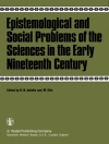 Portada de H.N. Jahnke & M. Otte: Epistemological and Social Problems of the Sciences in the Early Nineteenth Century
