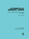 Cover of G. Cole: Attempts at General Union
