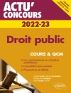 Sampul Fabrice Breteche & Eddy Fougier: Droit public 2022-2023 - Cours et QCM