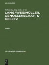 Cover of Hans-Jürgen Schaffland & Daniela Cario: Lang/Weidmüller. Genossenschaftsgesetz