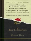 Bìa của Jno & H. Richardson: Infantry Tactics, Or, Rules for the Exercise and Manœuvres of the Confederate States Infantry in the Evolutions of the Line