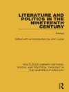 Cover of John Lucas: Literature and Politics in the Nineteenth Century