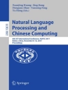 Pokrywa Yansong Feng & Yu Hong: Natural Language Processing and Chinese Computing