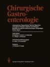 Cover of M. Allgower & F. Harder: Chirurgische Gastroenterologie