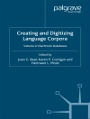 Bìa của J. Beal & K. Corrigan: Creating and Digitizing Language Corpora