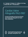 Cover of R. Hetzer & C. Miller: Cardiac Valve Allografts 1962-1987