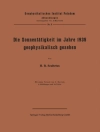 Cover of J. Bartels & J. Scultetus: Die Sonnentätigkeit im Jahre 1938 geophysikalisch gesehen