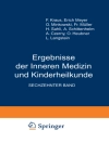 Cover of Th. Brugsch & L. Langstein: Ergebnisse der Inneren Medizin und Kinderheilkunde