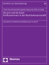 Cover of Ulrike Schultz & Anja Böning: De jure und de facto: Professorinnen in der Rechtswissenschaft
