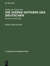 Cover of Petrus W. Tax: Der Psalter