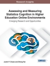 غلاف Justin P. & Zheng: Assessing and Measuring Statistics Cognition in Higher Education Online Environments: Emerging Research and Opportunities