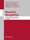 Cover of Jianjiang Feng & Zhenhua Guo: Biometric Recognition