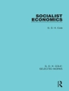 Cover of G. Cole: Socialist Economics