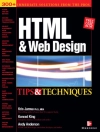 Cover of Andy Anderson & Kris Jamsa: HTML & Web Design Tips & Techniques