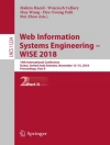 Cover of Wojciech Cellary & Hakim Hacid: Web Information Systems Engineering - WISE 2018