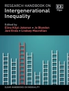 Cover of Jo Blanden & Jani Erola: Research Handbook on Intergenerational Inequality