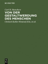 Pokrywa Carl H. Ratschow: Von der Gestaltwerdung des Menschen