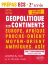 Portada de Hugo Billard & Alain Nonjon: Géopolitique des continents - Europe, Afrique, Proche-Orient, Moyen-Orient, Amériques, Asie - l''essentiel du cours et les clés pour réussir - Prépas ECS 2e année - 3e édition mise à jour