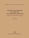 Cover of Fritz Sack: Integration und Anpassung des Handwerks in der industriellen Gesellschaft