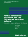 Capa do COLOMBINI & MARINO: Partial Differential Equations and the Calculus of Variations