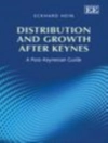 Bìa của Eckhard Hein: Distribution and Growth after Keynes