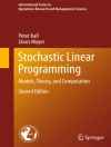 Cover of Peter Kall & Janos Mayer: Stochastic Linear Programming