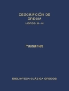 Cover of Pausanias: Descripción de Grecia. Libros III-IV