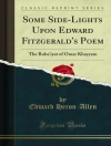Omslag till Allen & Edward Heron: Some Side-Lights Upon Edward Fitzgerald's Poem