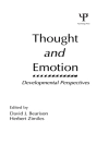 Cover of D. J. Bearison & H. Zimiles: Thought and Emotion
