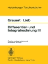 的封面 H. Grauert & I. Lieb: Differential- und Integralrechnung III